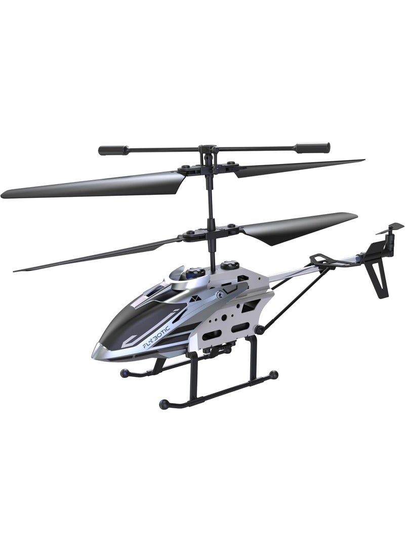 Silverlit طائرة درون سيلفرليت سكاي أورورا للأطفال من 8 سنوات فما فوق مع جهاز تحكم عن بعد 3 قنوات بالأشعة تحت الحمراء، مثبت جيروسكوب، أضواء خلفية LED؛ طائرة درون قابلة لإعادة الشحن - Image 1